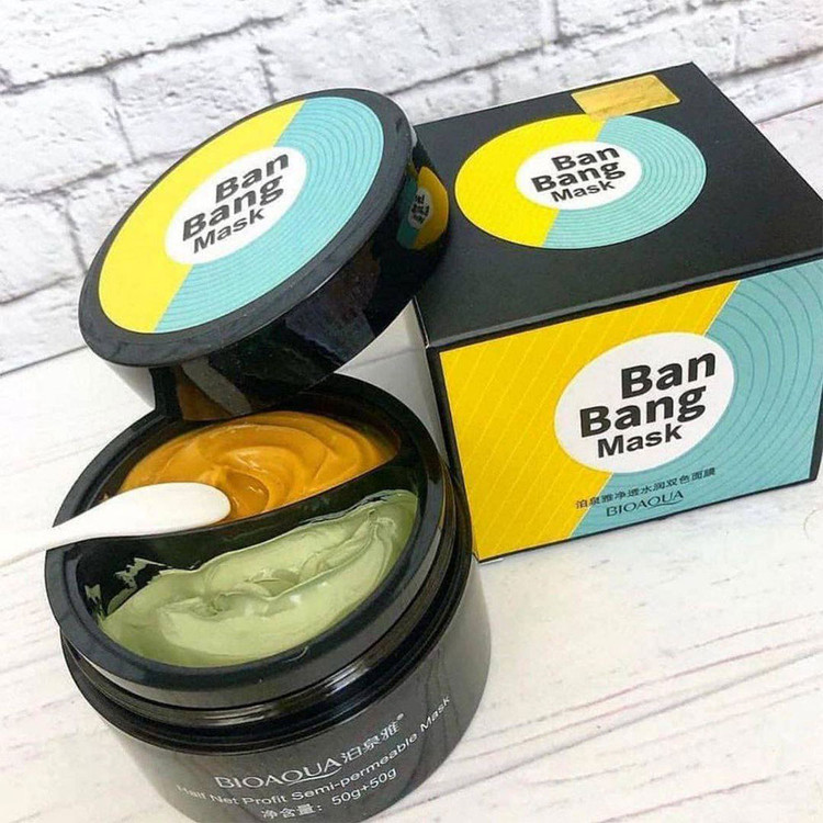 ماسک دوقلو چند منظوره مغذی و گیاهی بن بنگ بیو اکوا