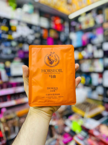 ماسک ورقه ای روغن اسب BIOAOUA