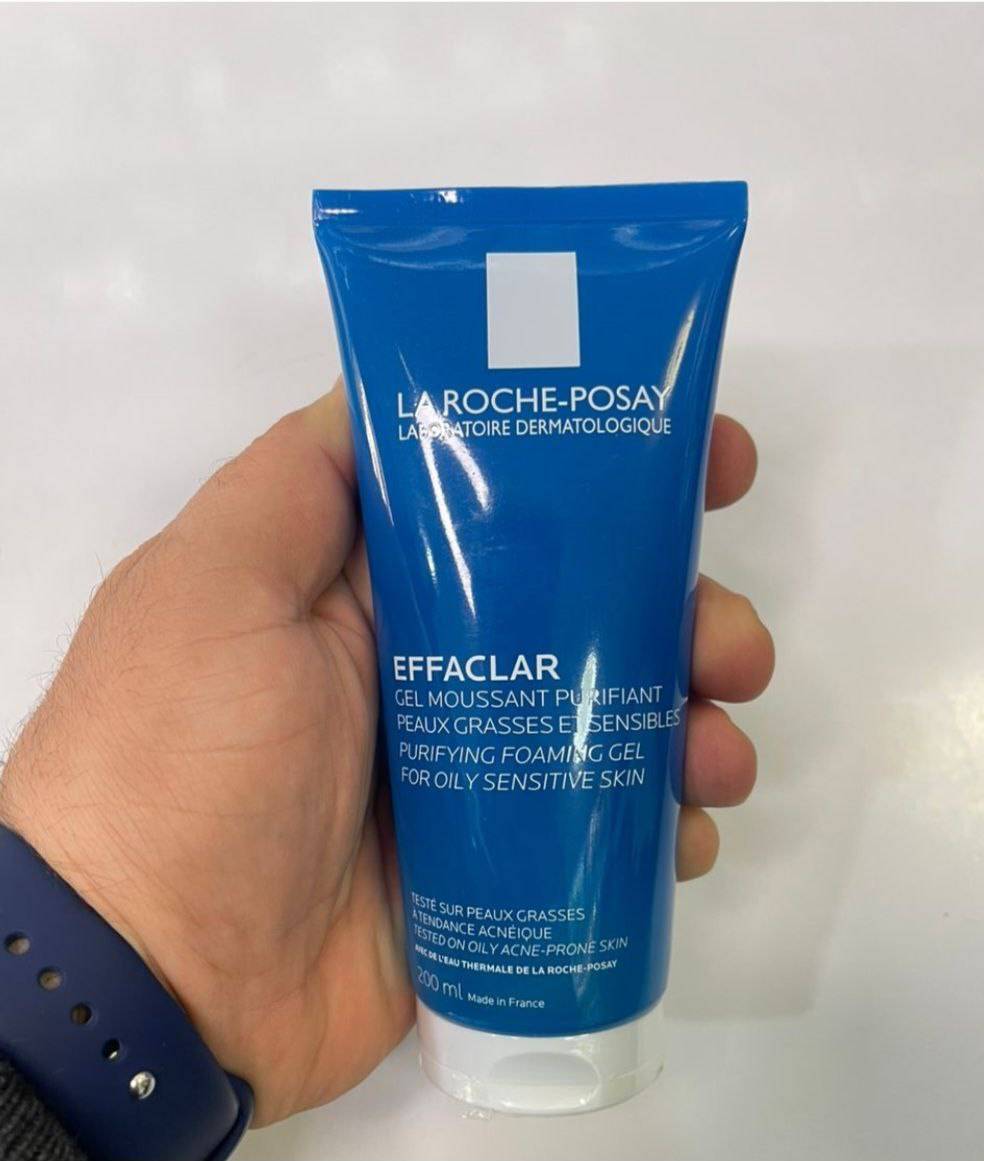 ژل شستشوی صورت  لاروش پوزای حجم 200 میل La Roche – Posay