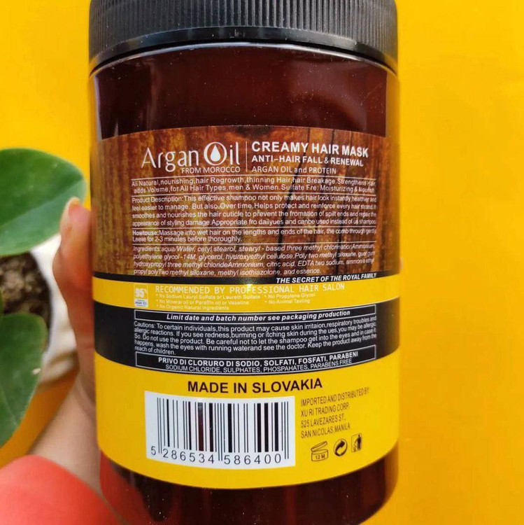 ماسک مو بدون سولفات آرگان مراکشی لایتنس