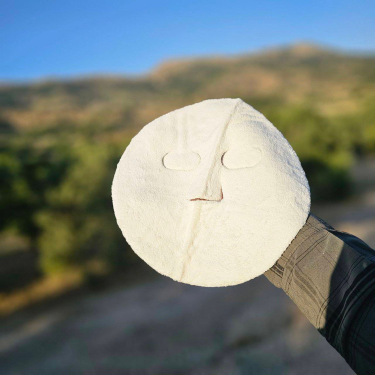 ماسک حوله ای صورت سرد و گرم