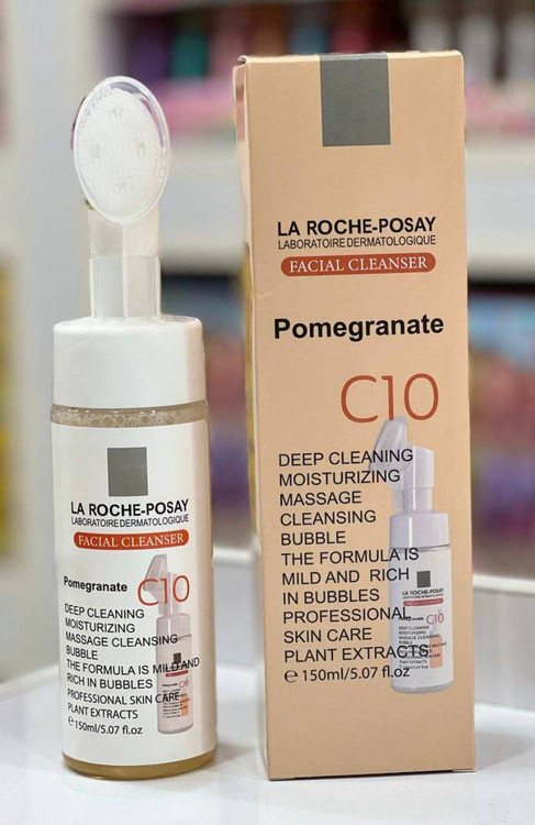 فوم شستشو برس دار لاروش پوزای C10