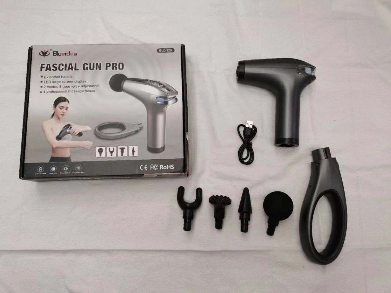 ماساژور بدن مدل تفنگی دیجتالتی توربو دار