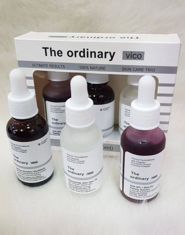 پک معجزه گر 3 عددی سرم درمانی و ضد جوش اوردینری The Ordinary 3-1 fl oz