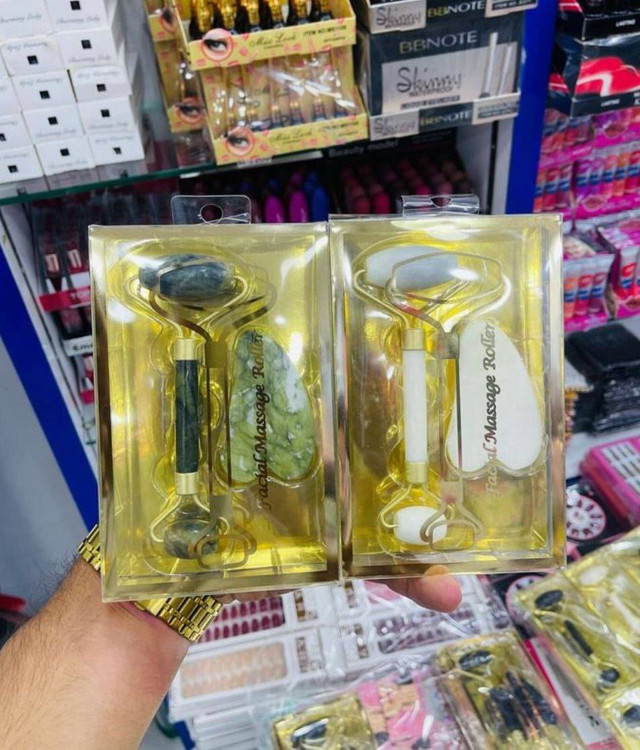 جید رولر سنگی همراه گواش سنگ یشم