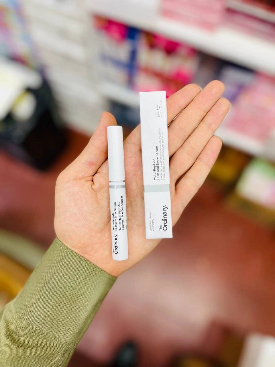 سرم تقویت و پر پشت کننده مژه و ابرو اوردینری The Ordinary Multi-Peptide Lash and Brow Serum