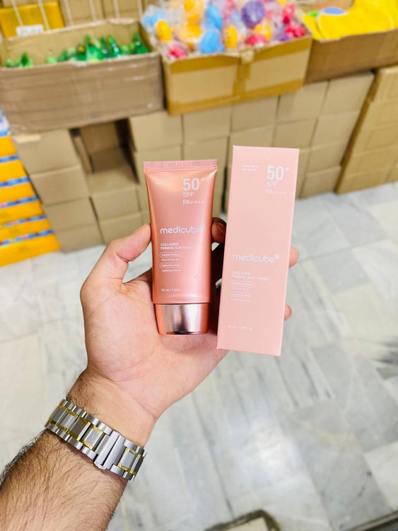 کرم ضدآفتاب کلاژن مدی کیوب 50 میل