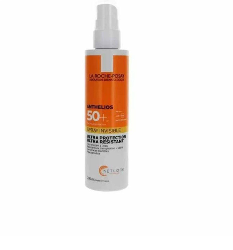 اسپری ضد آفتاب لاروش پوزای مدل Anthelios Invisible spf30 حجم 200 میلی لیتر SPF : 50