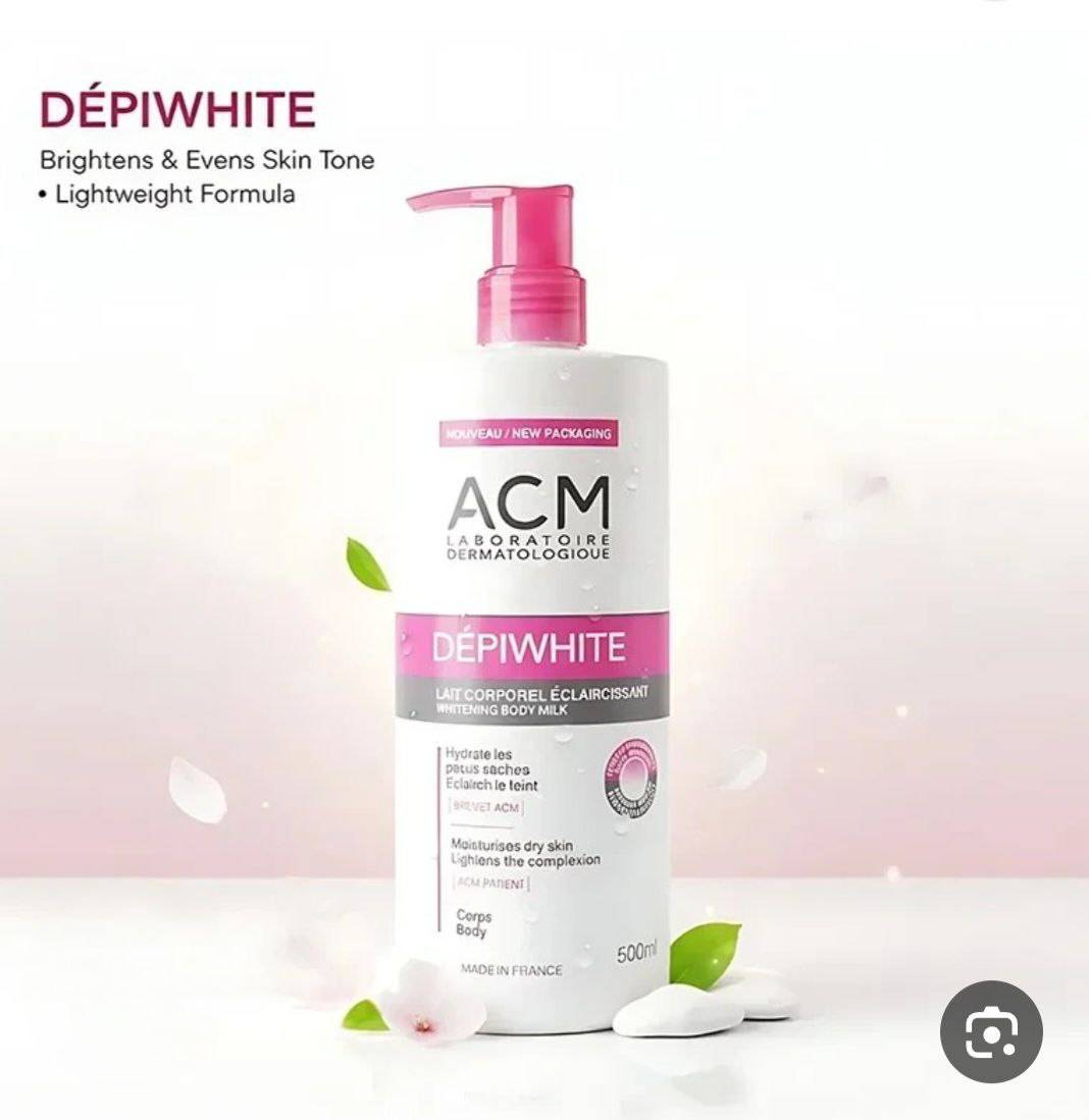 لوسیون سفید کننده و ضدلک بدن ای سی ام مدل ACM Dépiwhite 500ml