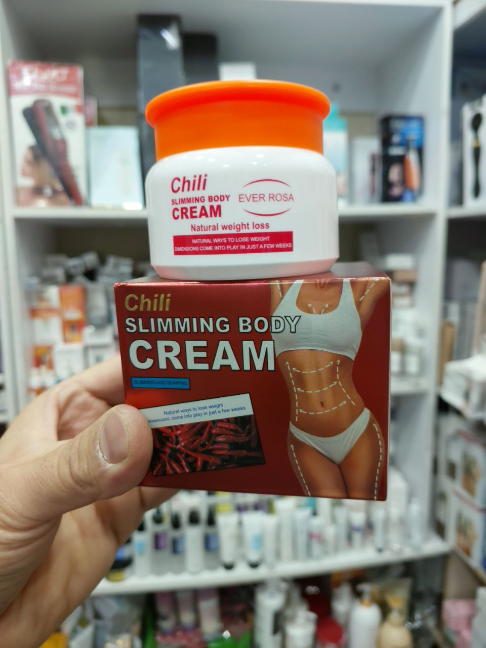 کرم چربی سوز و سفت کننده بدن اور رزا ever rosa