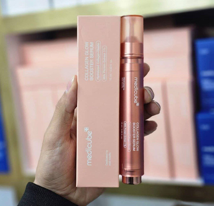 سرم تقویتکننده درخشندگی کلاژن مدی کیوب 15 میل