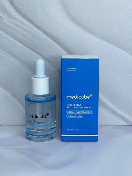 سرم جوانساز هیالورونیک اسید و مولتی پپتاید مدی کیوب