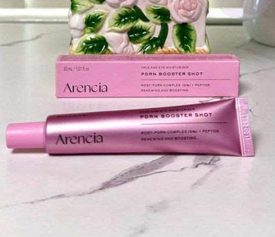 کرم دور چشم و صورت PDRN بوستر شات آرنسیا Arencia ترمیم کننده و جوانساز